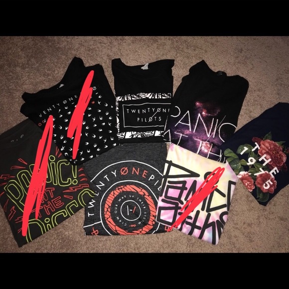 Band Tees - Picture 1 of 5